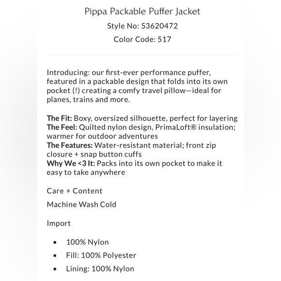 Sale!▪️NWT Free People Pippa Packable Puffer Jacket in Vivid Lilac - Picture 7 of 10